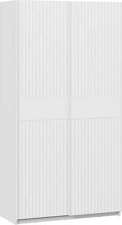 Изображение товара Шкаф-купе ТриЯ Оскар Тиффани Т2 1200 / 282707 (белая/белый снег/белый софт)