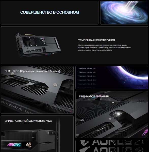 Изображение товара Видеокарта Gigabyte Aorus GeForce RTX 5080 Master 16G (GV-N5080AORUS M-16GD)