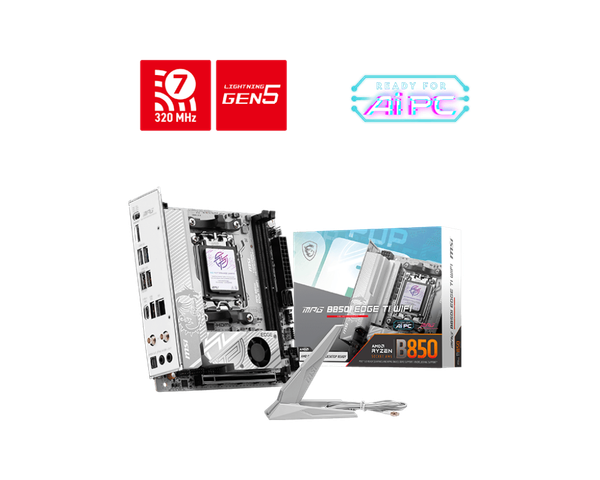 Изображение товара Материнская плата MSI MPG B850I Edge Ti WiFi
