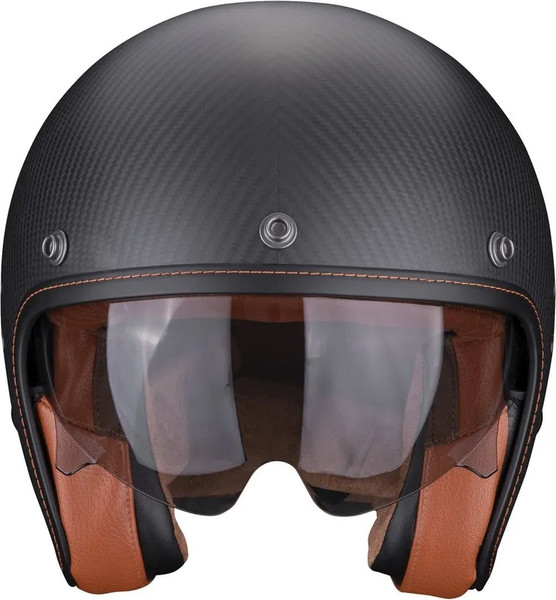 Изображение товара Мотошлем Scorpion Exo Belfast Evo Carbon Solid (S, карбон матовый/черный)