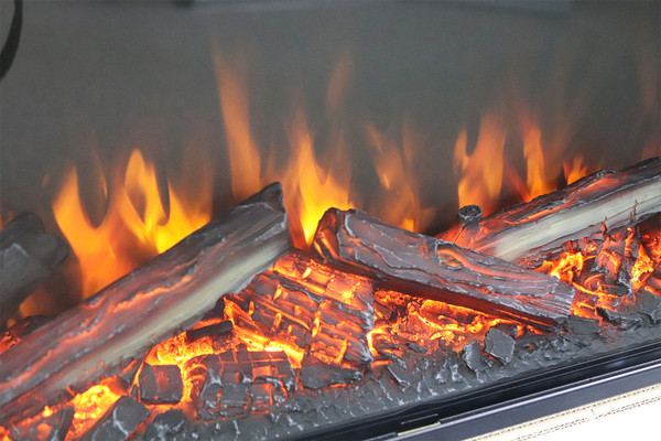 Изображение товара Каминокомплект Смолком Galaxy V60 Vision 60 LOG LED (серый графит/черный)