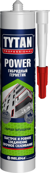 Изображение товара Герметик гибридный Tytan Professional Power (300мл, серый)
