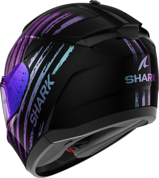 Изображение товара Мотошлем Shark Helmets Ridill 2 Assya / HE1120E-KXK-M (M, черный/фиолетовый)