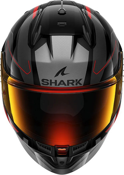 Изображение товара Мотошлем Shark Helmets D-Skwal 3 Sizler / HE0922E-KAR-XS (XS, черный/серый/красный)