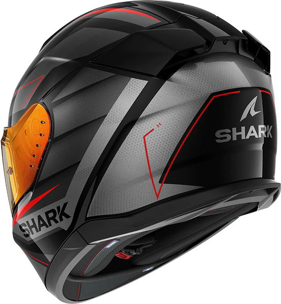 Изображение товара Мотошлем Shark Helmets D-Skwal 3 Sizler / HE0922E-KAR-XS (XS, черный/серый/красный)