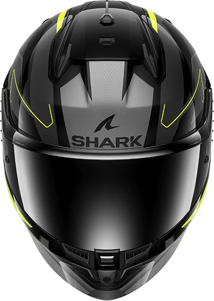 Изображение товара Мотошлем Shark Helmets D-Skwal 3 Sizler / HE0922E-KAY-XXL (2XL, серый/черный/желтый)