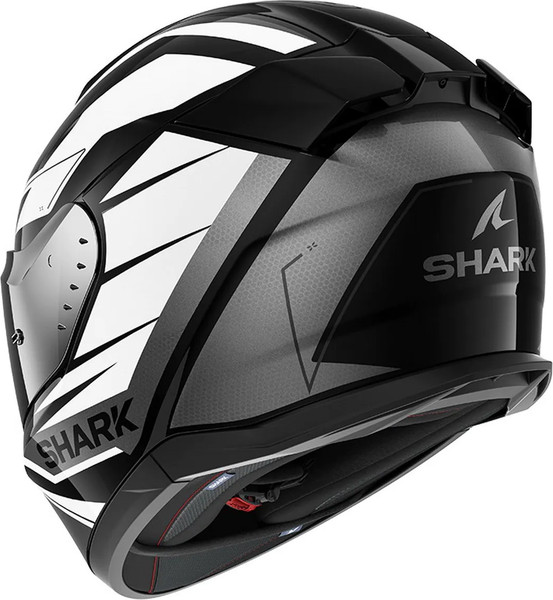 Изображение товара Мотошлем Shark Helmets D-Skwal 3 Sizler / HE0922E-KWA-S (S, черный/белый/серый)