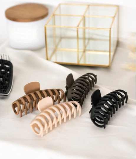 Изображение товара Набор заколок для волос FRAMAR Claw Clips Neutral (4шт)