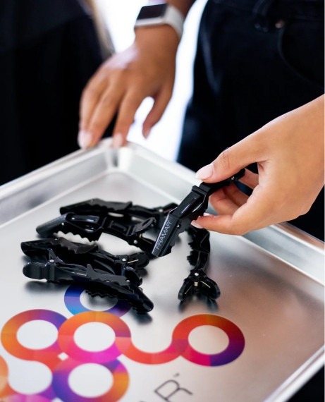 Изображение товара Набор зажимов для волос FRAMAR Gator Grips Black (4шт)