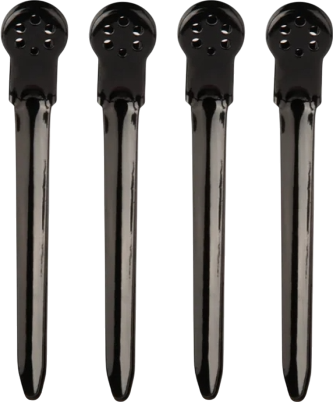 Изображение товара Набор зажимов для волос FRAMAR Tight Tension Clips Black (4шт)