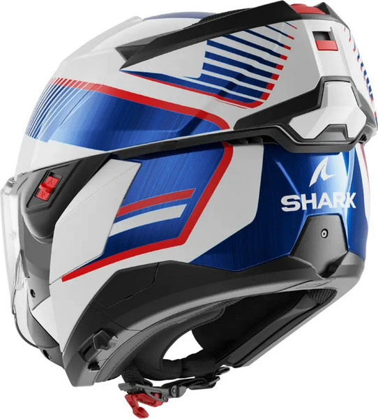 Изображение товара Мотошлем Shark Helmets Oxo Sikter / HE8710E-WUB-L (L, белый/синий/красный)