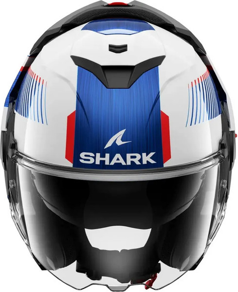Изображение товара Мотошлем Shark Helmets Oxo Sikter / HE8710E-WUB-L (L, белый/синий/красный)