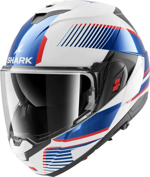 Изображение товара Мотошлем Shark Helmets Oxo Sikter / HE8710E-WUB-L (L, белый/синий/красный)