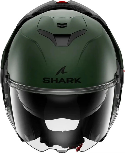 Изображение товара Мотошлем Shark Helmets Oxo Blank Mat / HE8701E-G02-L (L, зеленый матовый)