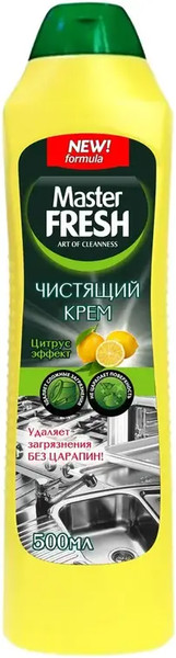 Изображение товара Универсальное чистящее средство Master Fresh Аромат Лимона крем (500мл)