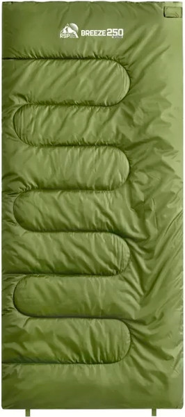 Изображение товара Спальный мешок RSP Outdoor Breeze 250 / SB-BRE-250-GN-L (зеленый)