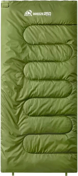 Изображение товара Спальный мешок RSP Outdoor Breeze 350 / SB-BRE-350-GN-R (зеленый)