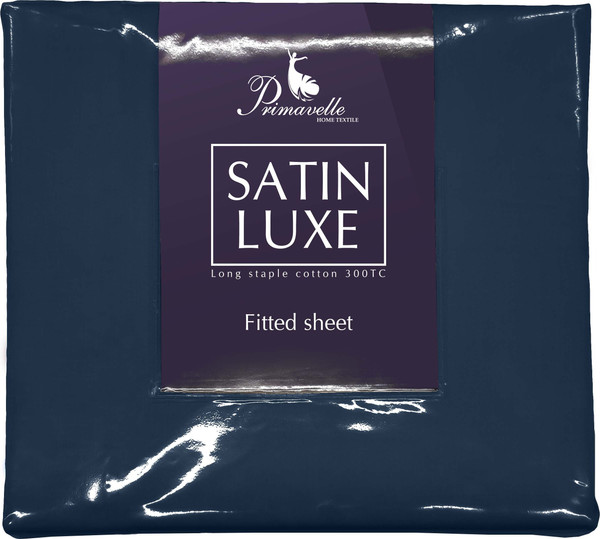 Изображение товара Простыня Primavelle 215х220 сатин Luxe / 114911502-сгL15 (темно-синий)