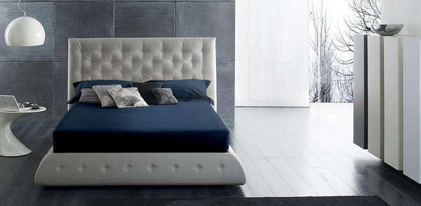 Изображение товара Простыня Primavelle 215х220 сатин Luxe / 114911502-сгL15 (темно-синий)