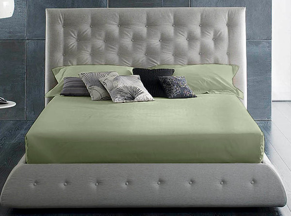 Изображение товара Простыня Primavelle 215х220 сатин Luxe / 114911502-сгL84 (шалфей)