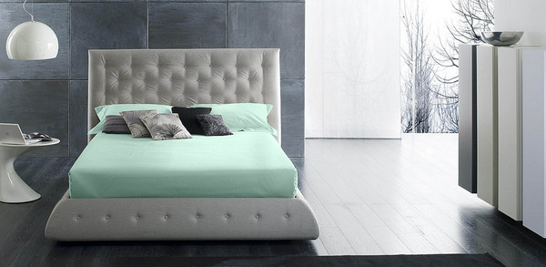 Изображение товара Простыня Primavelle 215х220 сатин Luxe / 114911502-сгL55 (мята)