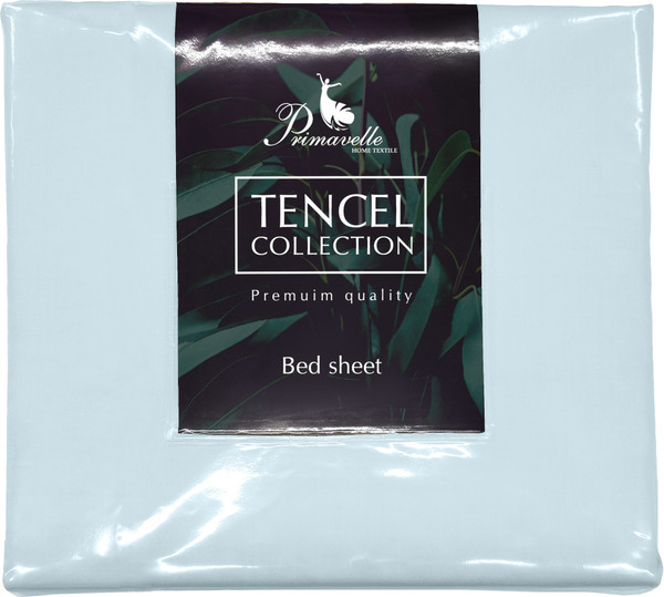 Изображение товара Простыня Primavelle 180х215 тенсель / 114461801-сгT54 (голубой)