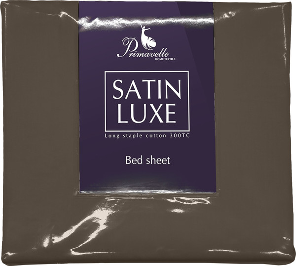 Изображение товара Простыня Primavelle 180х215 сатин Luxe / 114911801-сгL06 (какао)