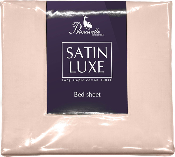 Изображение товара Простыня Primavelle 150х215 сатин Luxe / 114911501-сгL09 (чайная роза)