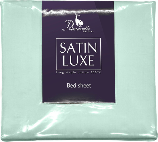Изображение товара Простыня Primavelle 150х215 сатин Luxe / 114911501-сгL55 (мята)