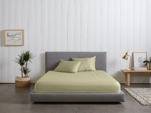 Изображение товара Простыня Primavelle 160х200 тенсель на резинке / 114461606-crT80 (светло-оливковый)