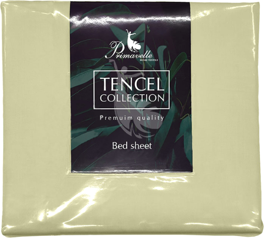 Изображение товара Простыня Primavelle 160х200 тенсель на резинке / 114461606-crT80 (светло-оливковый)