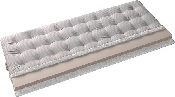 Изображение товара Матрас Mr. Mattress Kishi White 180x195 (с липучками)