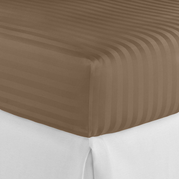 Изображение товара Простыня Primavelle 180х200 дамаст-сатин на резинке / 114311407-crD06 (брауни)