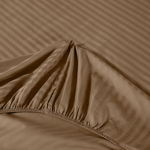 Изображение товара Простыня Primavelle 180х200 дамаст-сатин на резинке / 114311407-crD06 (брауни)