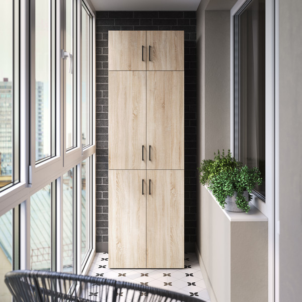 Изображение товара Антресоль Mio Tesoro Tandem 2D (дуб сонома)