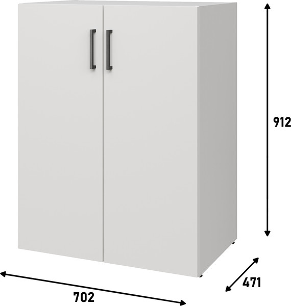 Изображение товара Шкаф Mio Tesoro Tandem 2D (белый)
