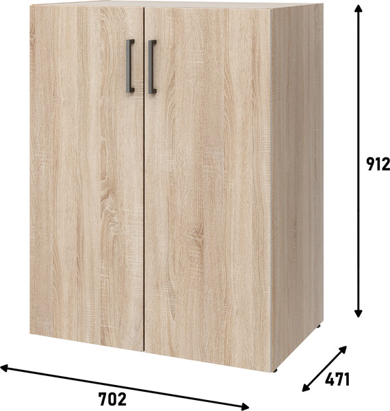 Изображение товара Шкаф Mio Tesoro Tandem 2D (дуб сонома)