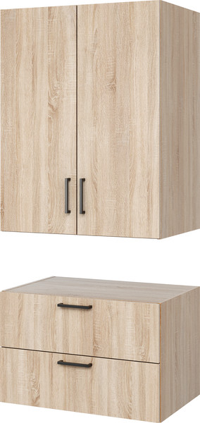 Изображение товара Комплект выдвижных ящиков Mio Tesoro Tandem 2S (дуб сонома)
