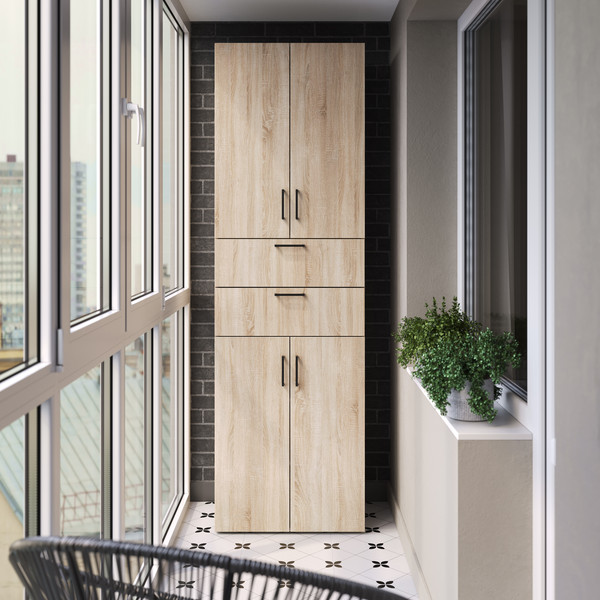 Изображение товара Комплект выдвижных ящиков Mio Tesoro Tandem 2S (дуб сонома)