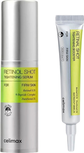 Изображение товара Набор косметики для лица Celimax The Vita-A Retinal Shot Tightening Крем + Сыворотка (15мл+30мл)