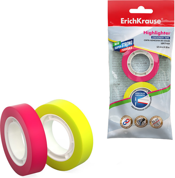 Изображение товара Скотч Erich Krause Highlighter / 58750 (2шт)