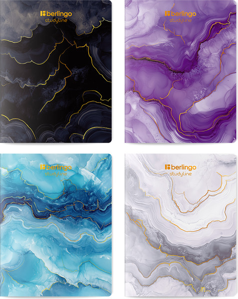 Изображение товара Тетрадь Berlingo Golden Shade / CBs_48S22 (48л, клетка, в ассортименте)