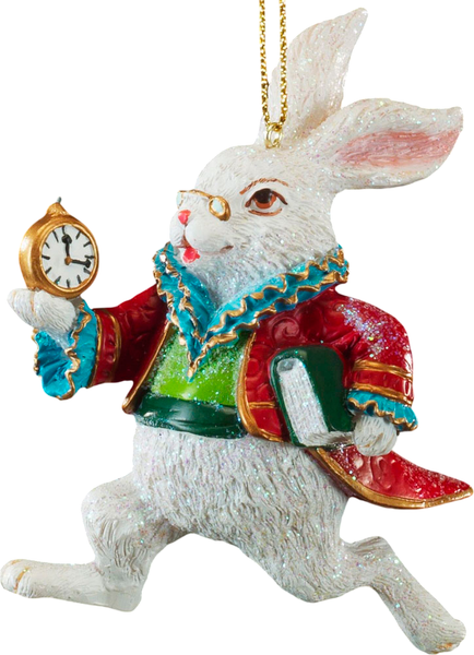 Изображение товара Елочная игрушка Erich Krause Decor. Белый кролик / 43908
