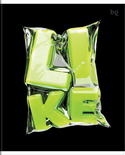 Изображение товара Тетрадь BG Вакуум / Т5ск48_вл_к 08525 (48л, клетка, выборочный лак)