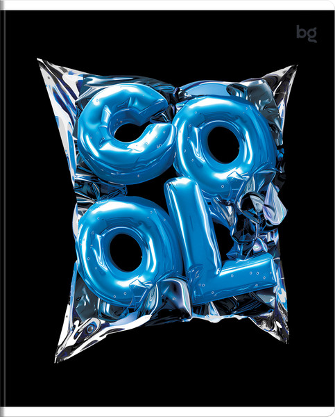 Изображение товара Тетрадь BG Вакуум / Т5ск48_вл_к 08525 (48л, клетка, выборочный лак)