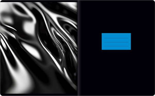 Изображение товара Тетрадь BG Вакуум / Т5ск48_вл_к 08525 (48л, клетка, выборочный лак)