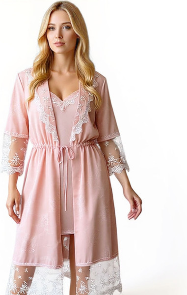 Изображение товара Халат Primavelle Lavole Tencel / 6184626-L/XL (розовый)