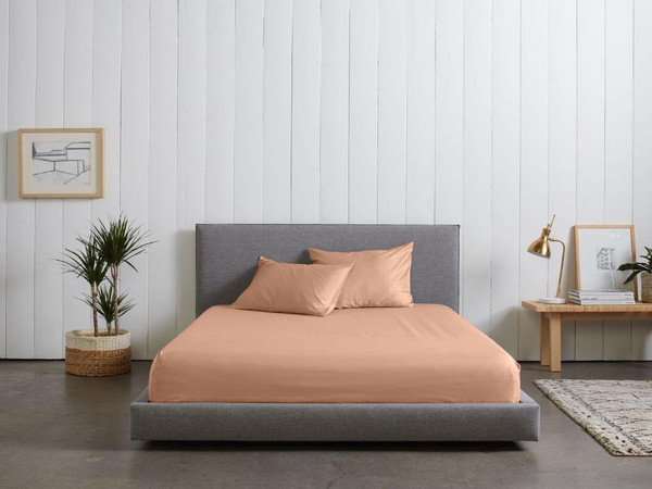 Изображение товара Простыня Primavelle 160х200 тенсель на резинке / 114461606-crT43 (персик)