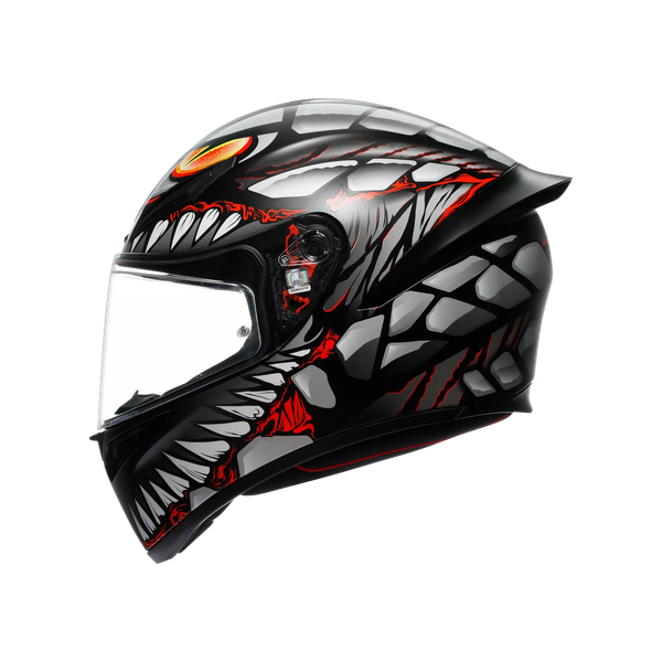 Изображение товара Мотошлем AGV K1 S E2206 / 2118394001-044-XL (XL, Lyzard Matt Black/Grey/Red)