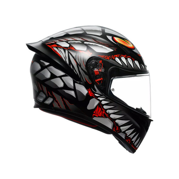 Изображение товара Мотошлем AGV K1 S E2206 / 2118394001-044-XL (XL, Lyzard Matt Black/Grey/Red)